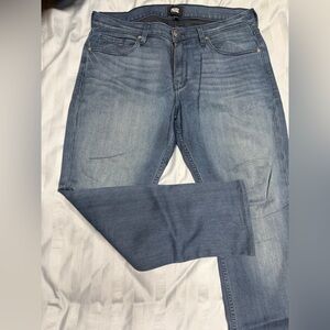 PAIGE Light Blue Straight Jeans